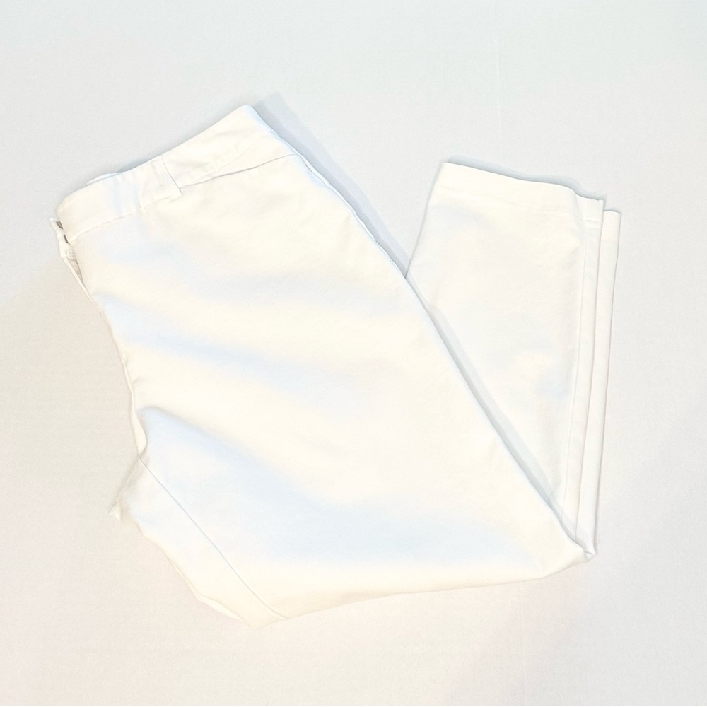Liz Claiborne Career Emma Classic White Dress Pants